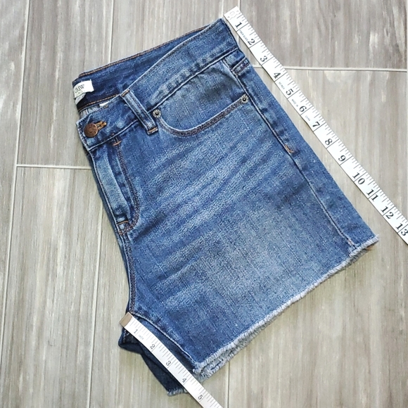 J. Crew High Rise Cut-off Denim Shorts | Size 26 - Picture 5 of 5